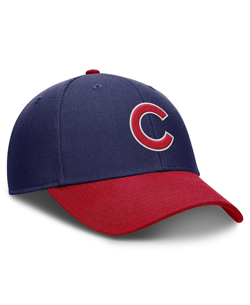 Nike Men's Navy/Red Chicago Cubs Dri-fit Club Adjustable Hat