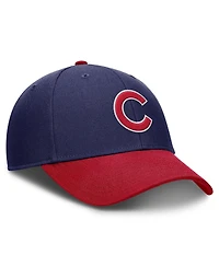 Nike Men's Navy/Red Chicago Cubs Dri-fit Club Adjustable Hat