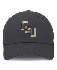 Men's Nike Anthracite Florida State Seminoles Club Dri-fit Adjustable Hat
