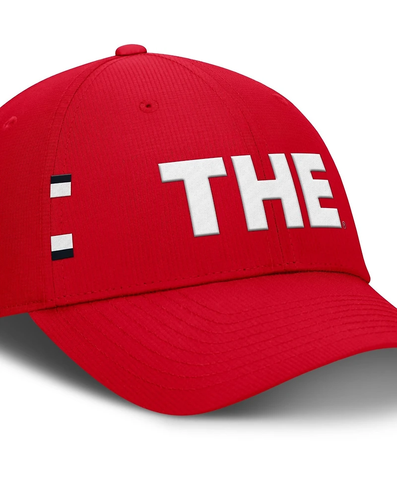 Men's Nike Scarlet Ohio State Buckeyes The Club Dri-fit Adjustable Hat