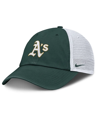 Men's Nike Green/White Athletics Club Trucker Adjustable Hat