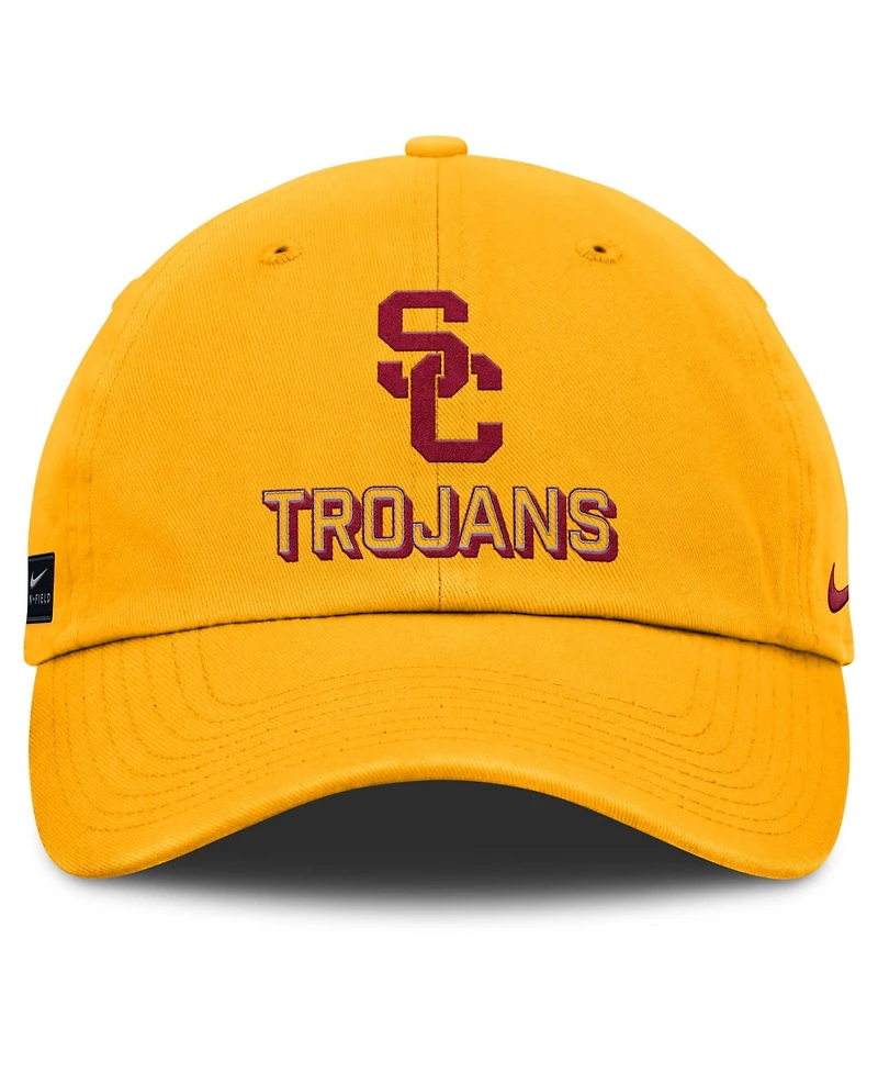 Nike Men's Gold Usc Trojans 2025 On-Field Club Adjustable Hat