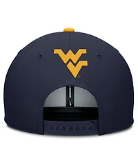 Nike Men's Navy West Virginia Mountaineers 2025 On-Field Pro Performance Adjustable Hat
