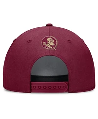 Nike Men's Scarlet Florida State Seminoles Rise Campus Adjustable Hat