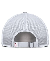 Nike Men's White Stanford Cardinal Club Campus Trucker Adjustable Hat