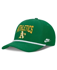 Men's Nike Green Oakland Athletics Cooperstown Rise Adjustable Hat