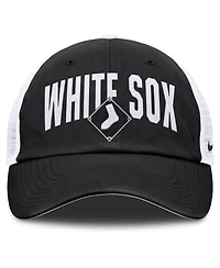 Men's Nike Black Chicago White Sox Primetime Club Adjustable Trucker Hat