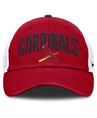 Men's Nike Red St. Louis Cardinals Primetime Club Adjustable Trucker Hat