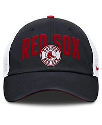 Men's Nike Navy Boston Red Sox Primetime Club Adjustable Trucker Hat