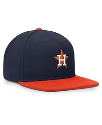 Men's Nike Navy/Orange Houston Astros Primetime Pro Dri-fit snapback Hat
