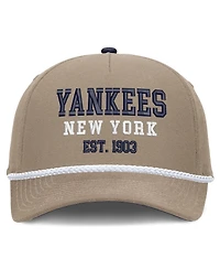 Men's Nike Khaki New York Yankees Father's Day Rope Rise Adjustable Hat