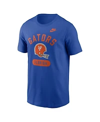 Nike Men's Royal Florida Gators Legacy Arch Helmet T-Shirt