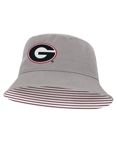 Men's and Women's Nike Gray Georgia Bulldogs Primetime Apex Bucket Hat