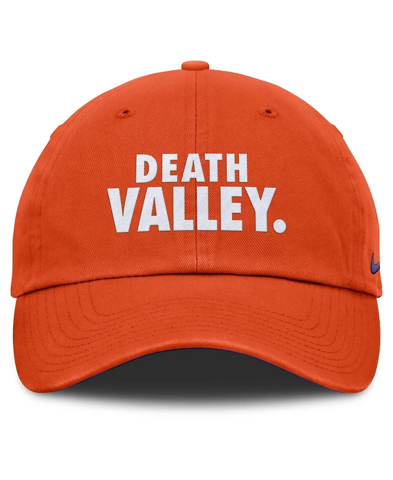 Men's and Women's Nike Orange Clemson Tigers Primetime Chant Club Adjustable Hat