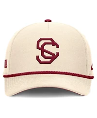 Men's and Women's Nike Natural Usc Trojans Legacy Vintage Rope Rise Adjustable Hat