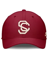 Nike Men's Cardinal Usc Trojans Dri-fit Vintage Rise Swooshflex Flex Hat
