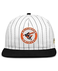 Men's Nike White/Black Baltimore Orioles Cooperstown Collection Pro Adjustable Hat