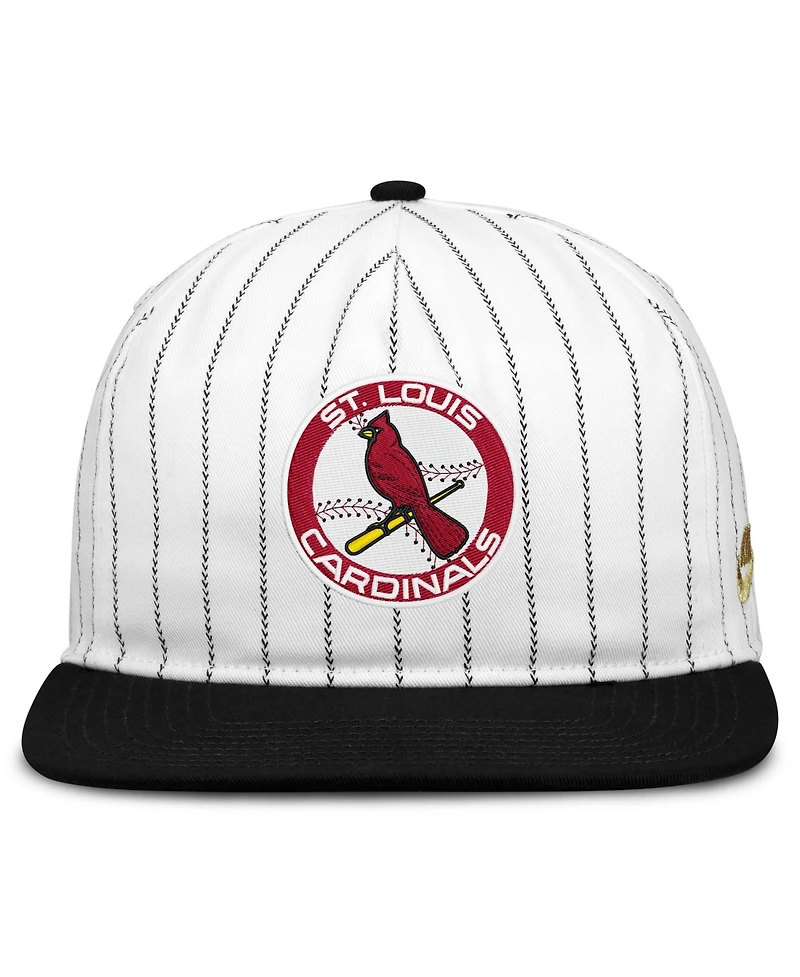 Men's Nike White/Black St. Louis Cardinals Cooperstown Collection Pro Adjustable Hat