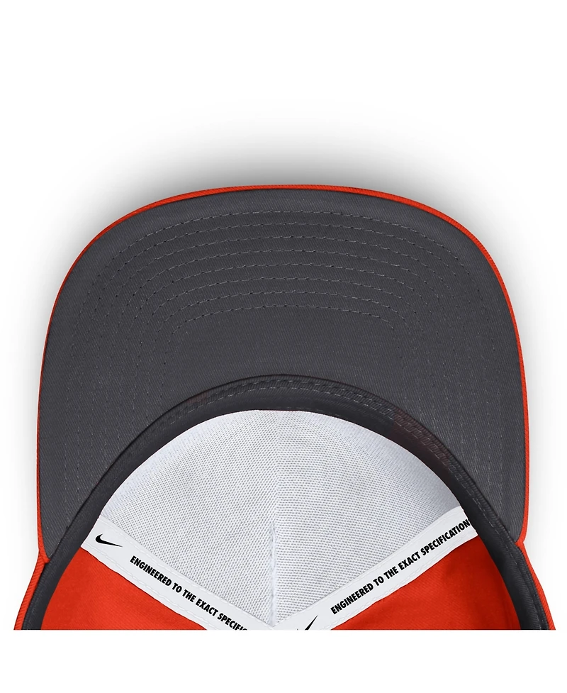 Nike Men's Orange Auburn Tigers 2026 Sideline Dri-fit Rise Adjustable Hat