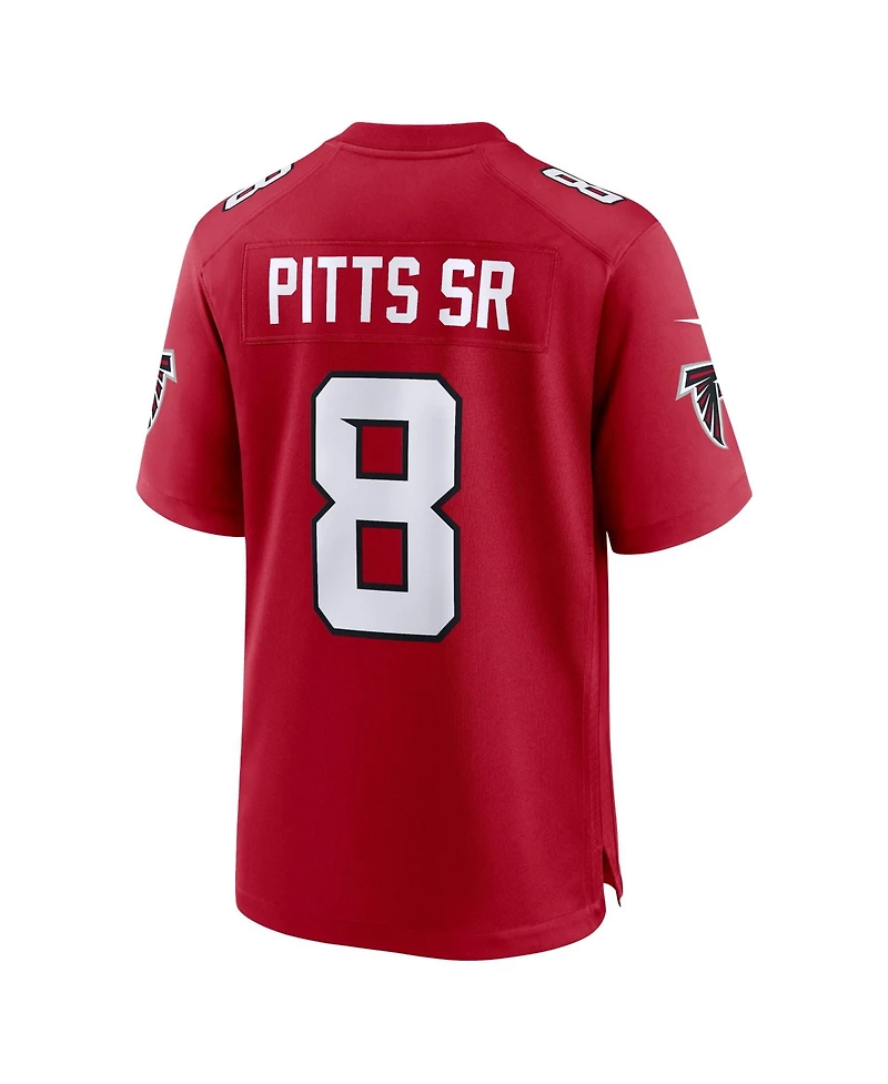 Nike Men's Kyle Pitts Sr. Red Atlanta Falcons Game Jersey