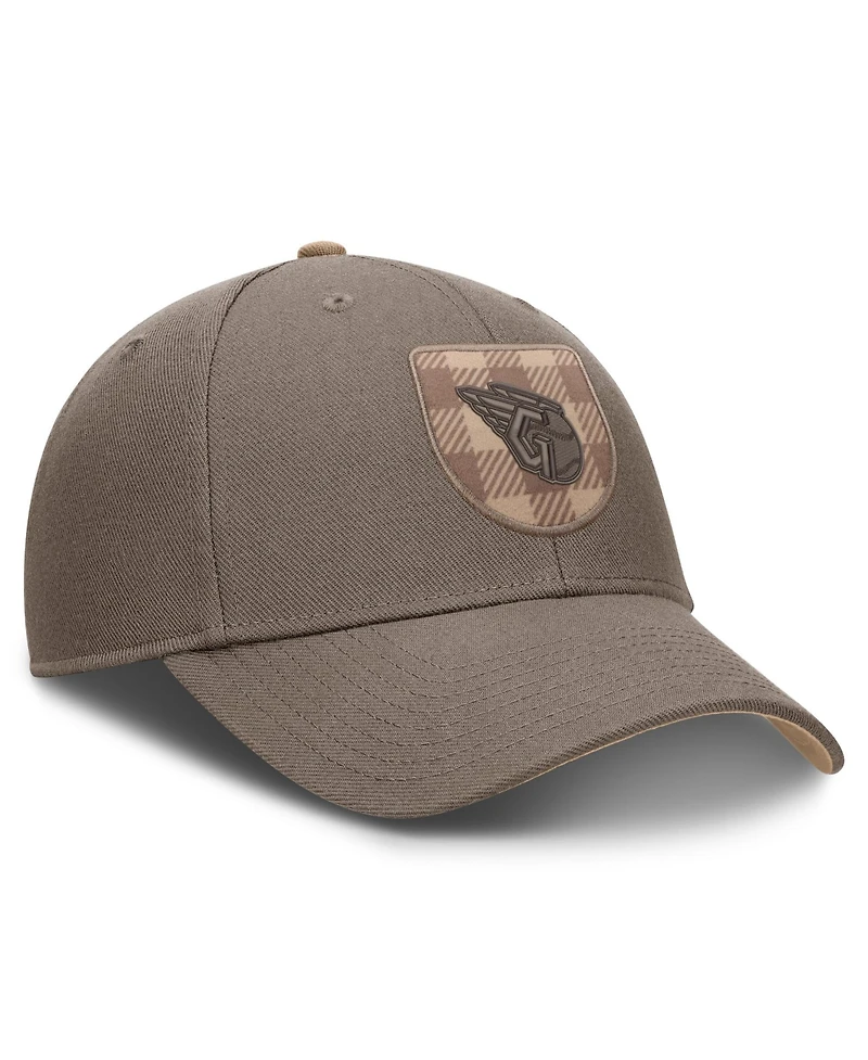 Nike Men's Brown Cleveland Guardians Statement Rise Adjustable Hat