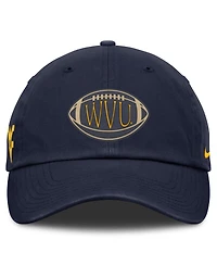 Nike Men's and Women's Navy West Virginia Mountaineers Campus Prep Football Club Adjustable Hat