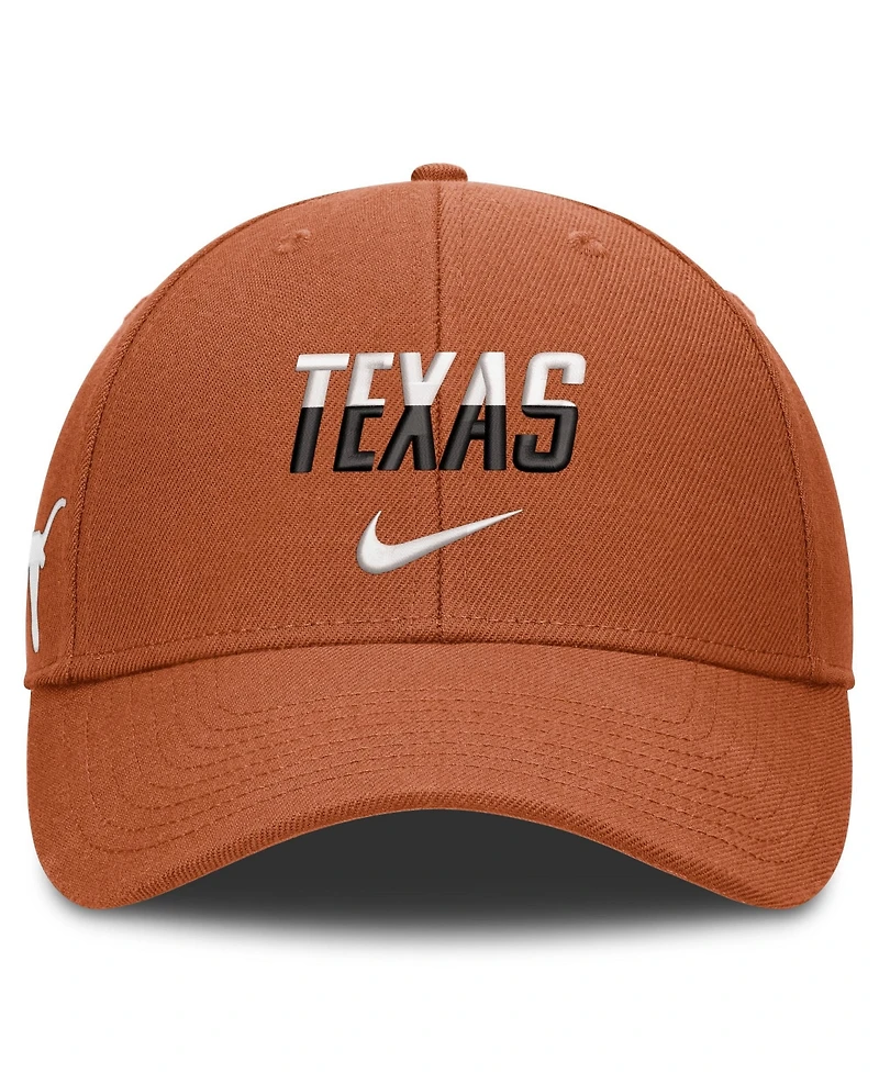 Men's and Women's Nike Texas Orange Texas Longhorns 2026 On-Field Gameday Rise Adjustable Hat