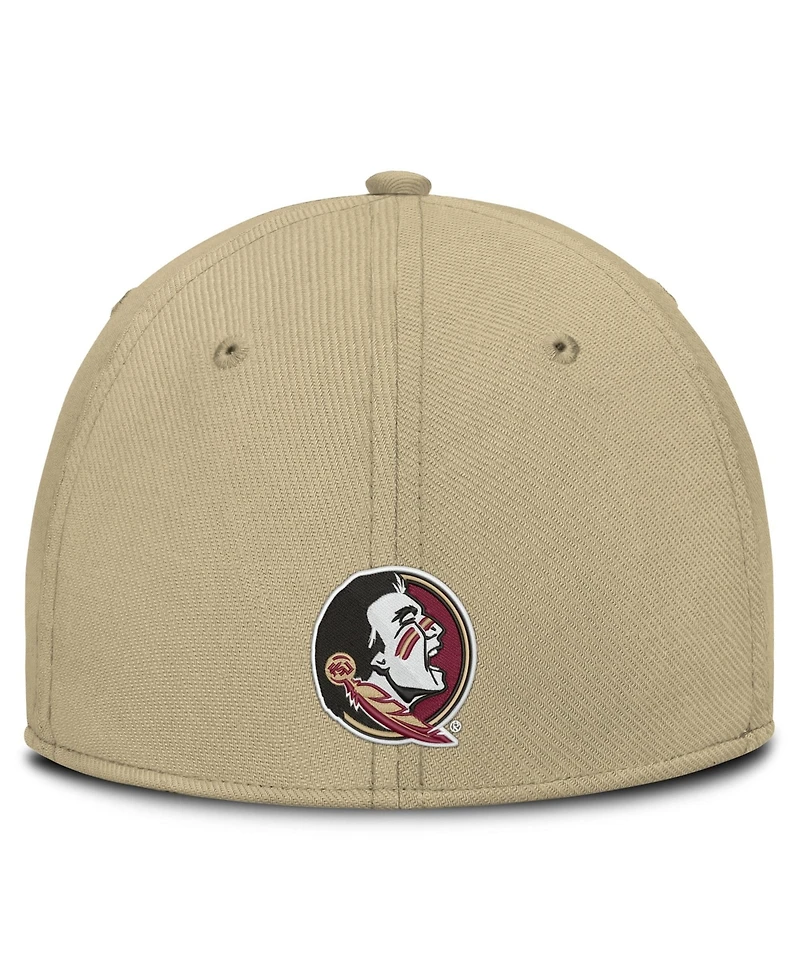 Nike Men's Gold Florida State Seminoles Game Day Rise Swooshflex Hat