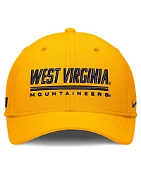Nike Men's Gold West Virginia Mountaineers Game Day Rise Swooshflex Hat