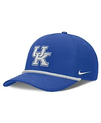 Men's and Women's Nike Royal Kentucky Wildcats Rope Rise Adjustable Hat