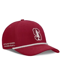 Men's and Women's Nike Crimson Stanford Cardinal Rope Rise Adjustable Hat
