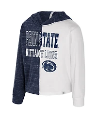 Colosseum Toddler Navy Penn State Nittany Lions Gals Knit Hoodie