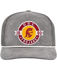 Colosseum Men's Gray Usc Trojans Where's My Hat Podium Adjustable Trucker Hat