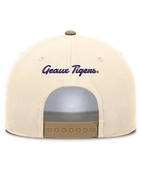 Nike Men's and Women's Natural/Beige Lsu Tigers Legacy Rise Adjustable Hat