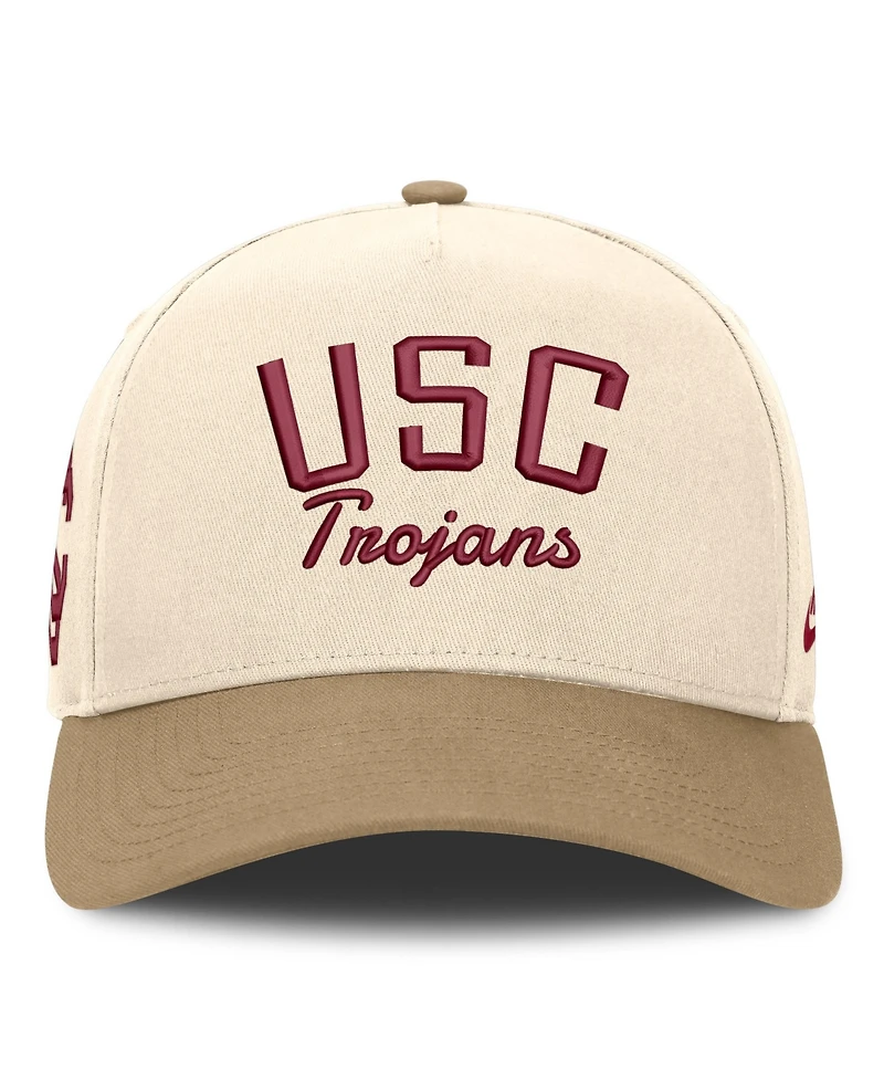 Nike Men's and Women's Natural/Beige Usc Trojans Legacy Rise Adjustable Hat