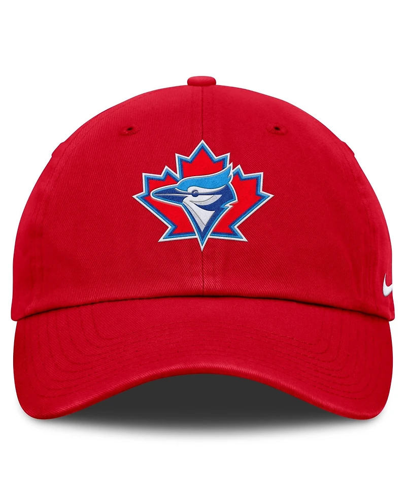 Men's Nike Red Toronto Blue Jays Club Adjustable Hat