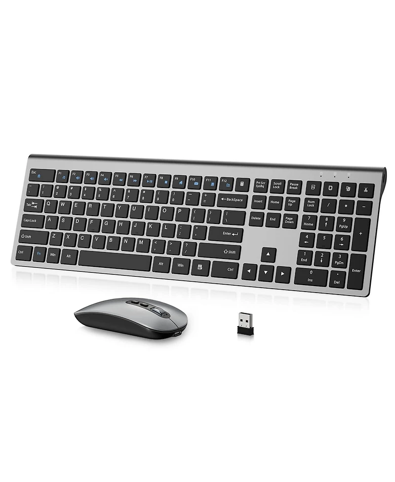 Lofree Wireless Scissor-Switch Silent Keyboard and Mouse Set