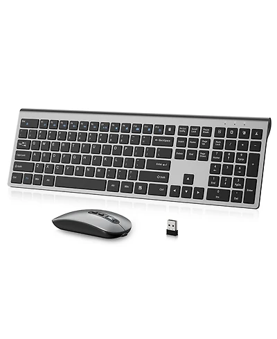 Lofree Wireless Scissor-Switch Silent Keyboard and Mouse Set
