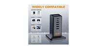Tessan Power Strip with Usb Charging with 9-in-1, 1 Usb C, 65W for Home, Office and Travel