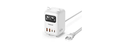 Tessan Multi-Port Usb Charging Station with 65W, 2 Usb-c, 2 Usb-a for Home, Office and Travel
