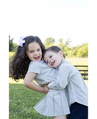 Florence Eiseman Toddler Boys (2T-4T) Check Button Down Shirt