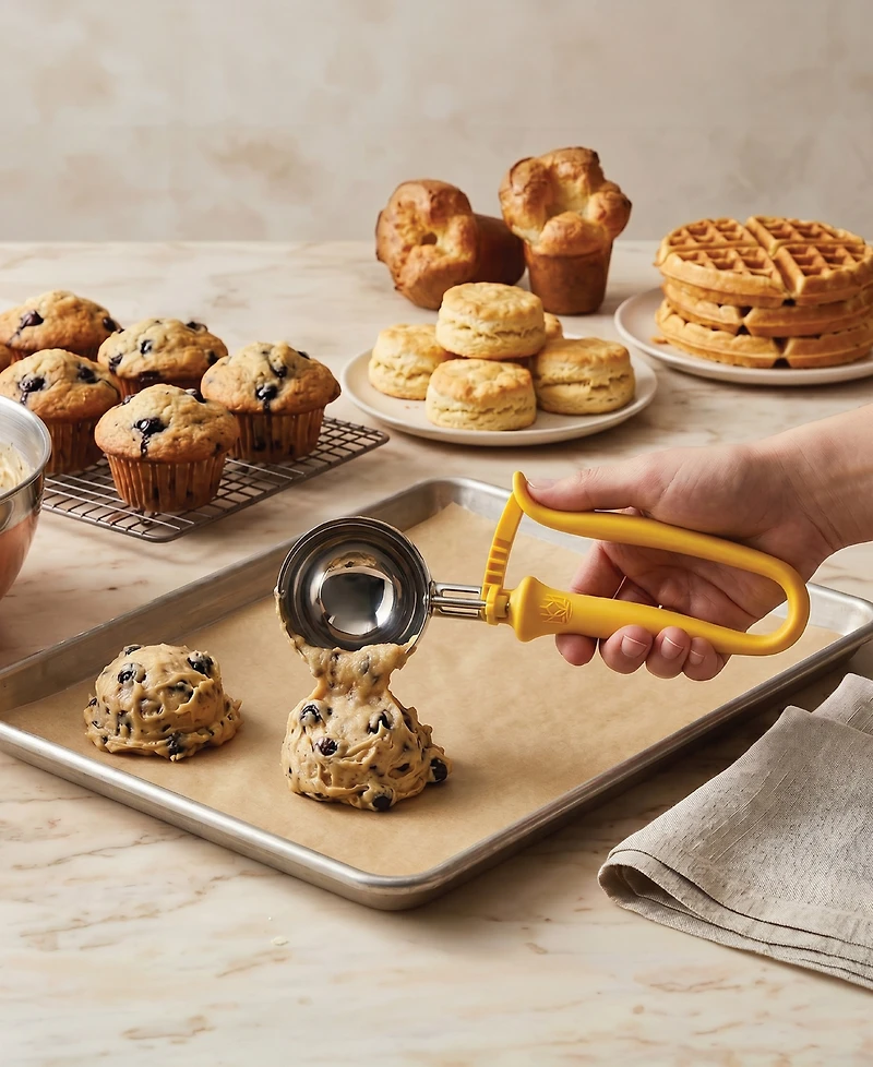 King Arthur Baking Company Stainless Steel 4-Tablespoon Cookie Dough Portion Scoop
