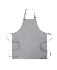 Cat Cora Heavyweight Cotton Canvas 28" Adjustable Kitchen Apron