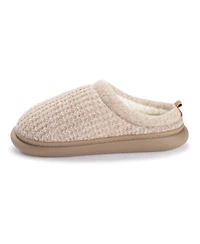 Muk Luks Women's Zuri Clog Waffle Knit Slippers
