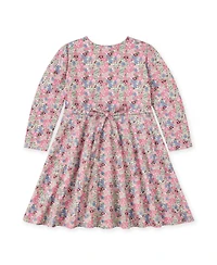 Florence Eiseman Toddler Girls (2T-4T) Floral Knit Dress with Flowers