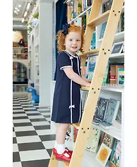 Florence Eiseman Toddler Girls (2T-4T ) Knit Dress with Bows