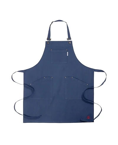 Cat Cora Heavyweight Cotton Canvas 28" Adjustable Kitchen Apron