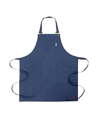 Cat Cora Heavyweight Cotton Canvas 28" Adjustable Kitchen Apron