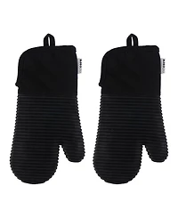 Cat Cora Heavyweight Cotton Oven Mitts, Set of 2