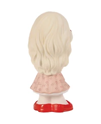 Precious Moments Girl Holding Rose Figurine